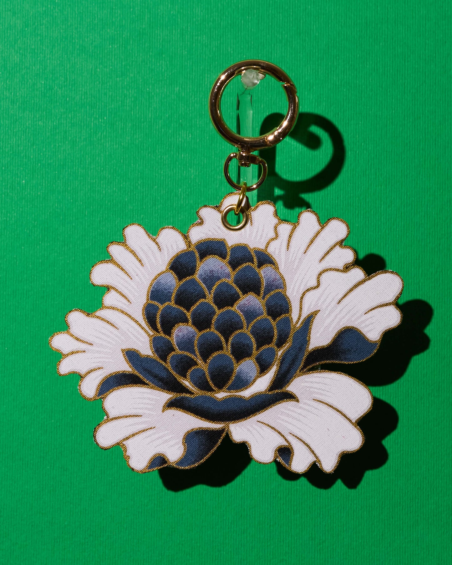 Seri Kantan Bunga Batik Bag Charm