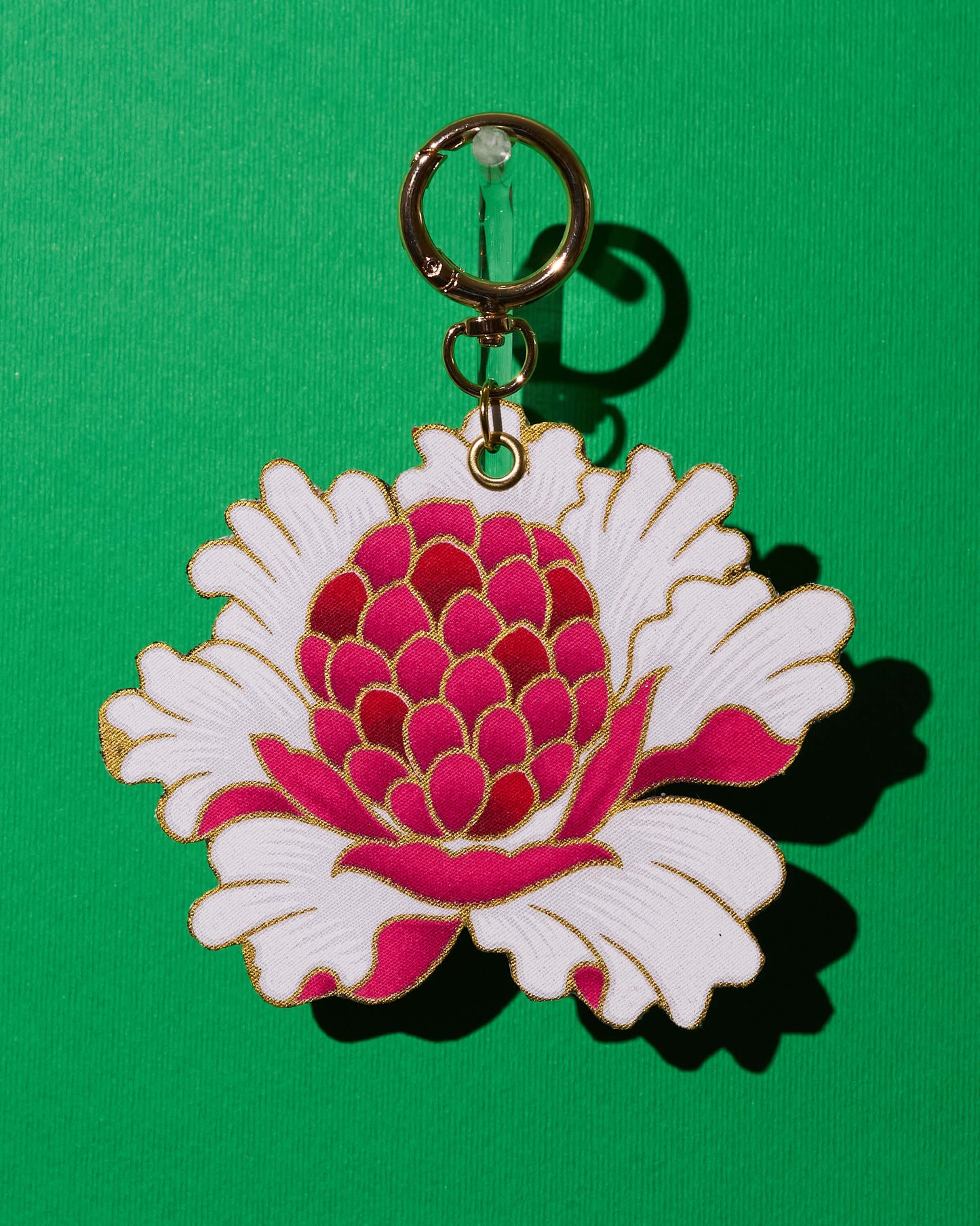 Seri Kantan Bunga Batik Bag Charm