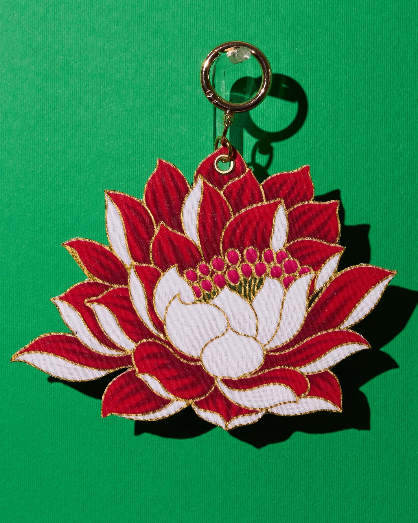 Seroja Large Bunga Batik Bag Charm