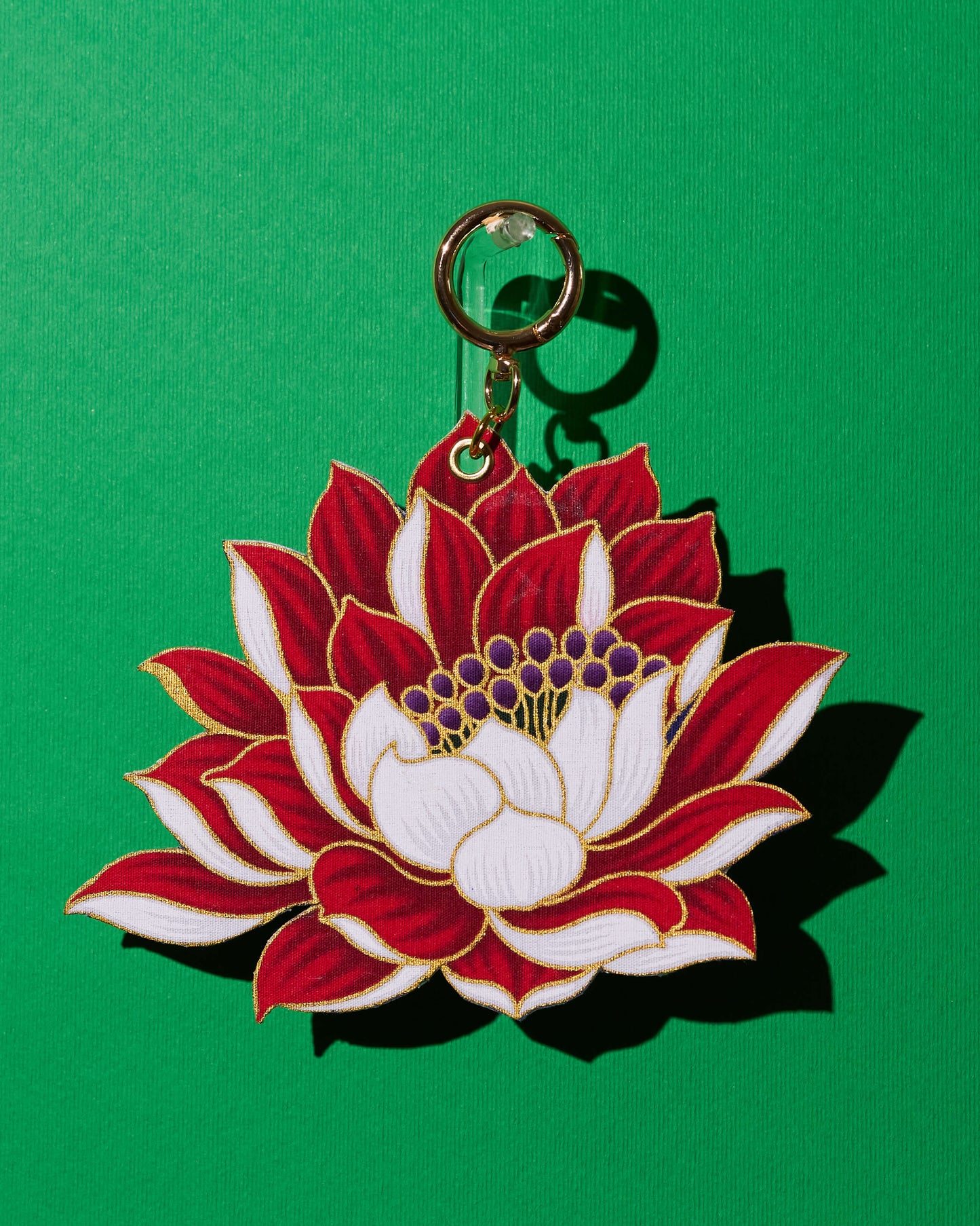 Seroja Large Bunga Batik Bag Charm