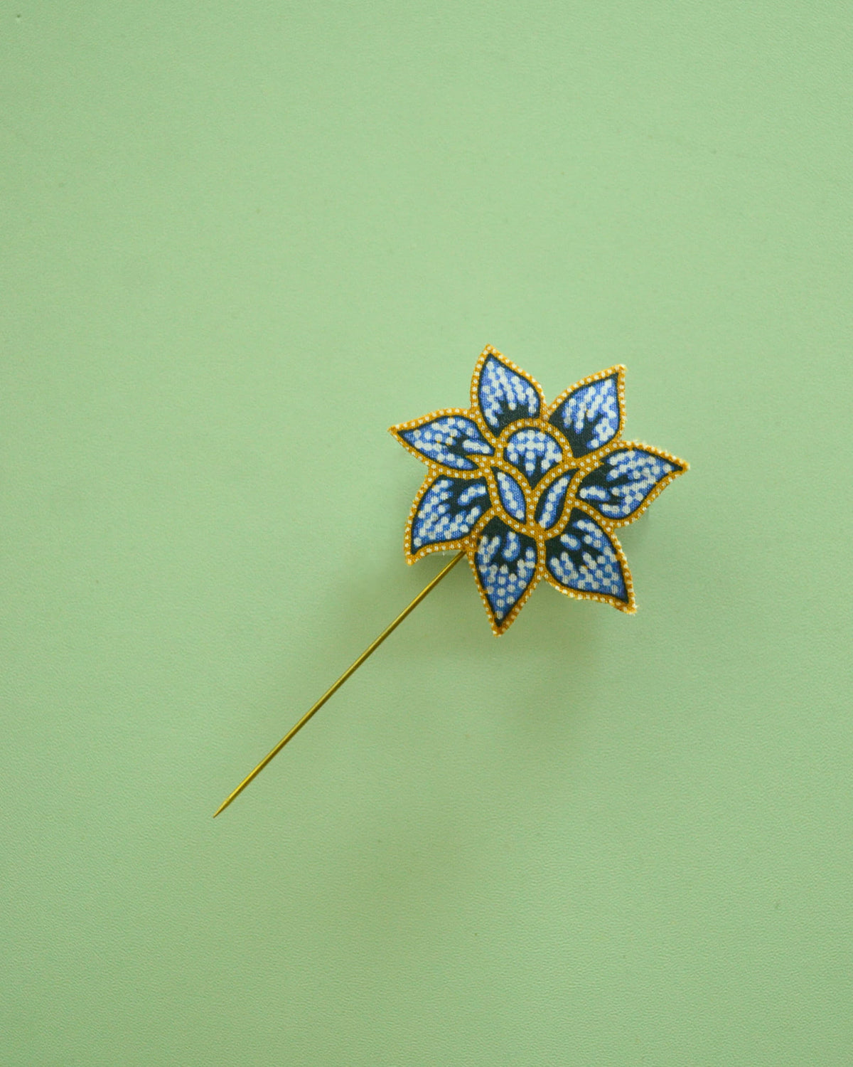 Aira Bunga Batik Lapel Pin