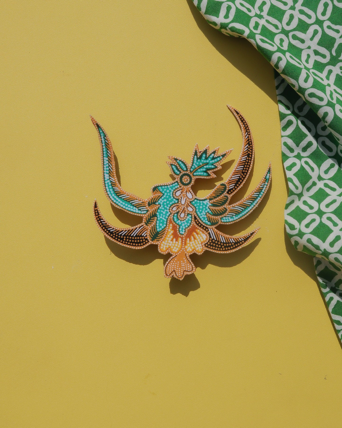 Alun Sayap Batik Brooch