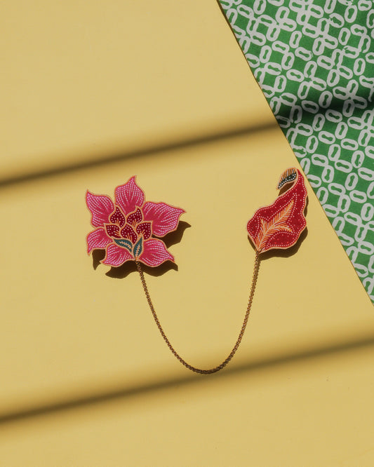 Candra Batik Kerongsang Chain