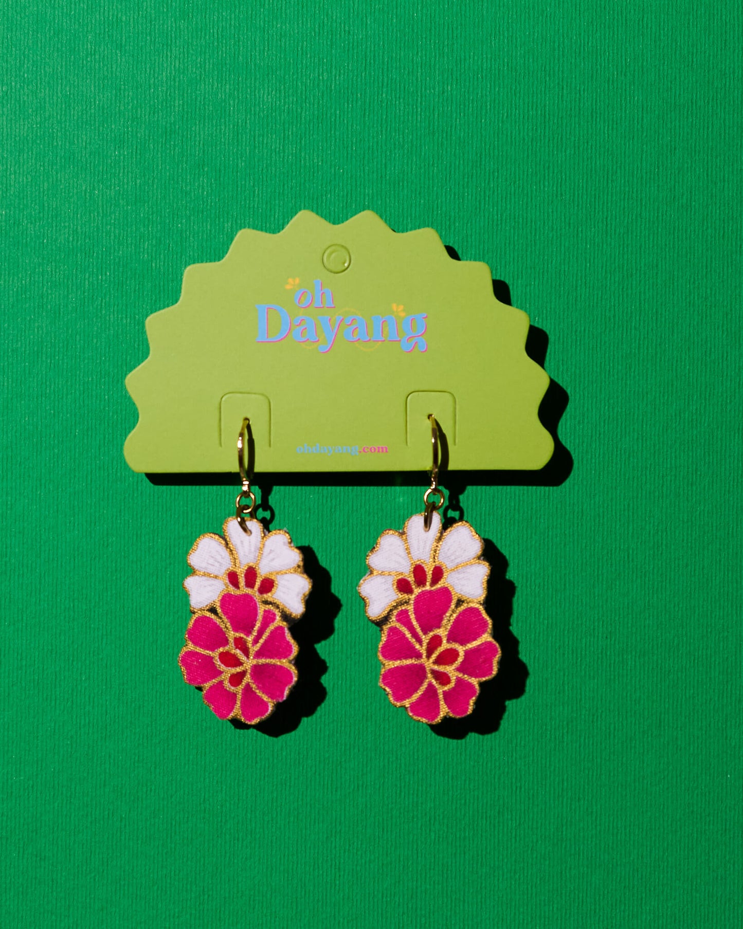 Isara Batik Huggies Earrings