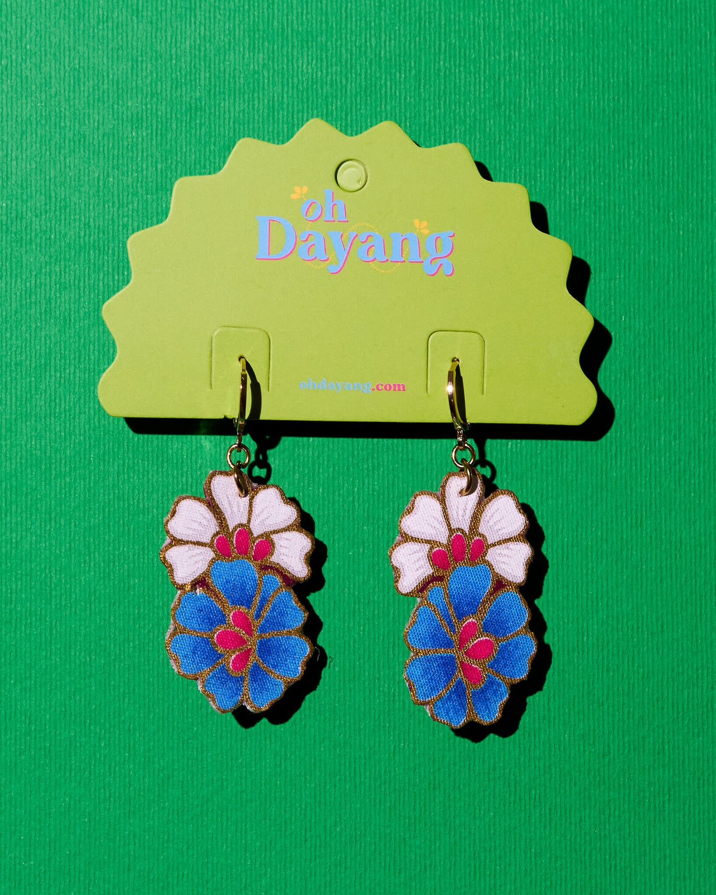Isara Batik Huggies Earrings