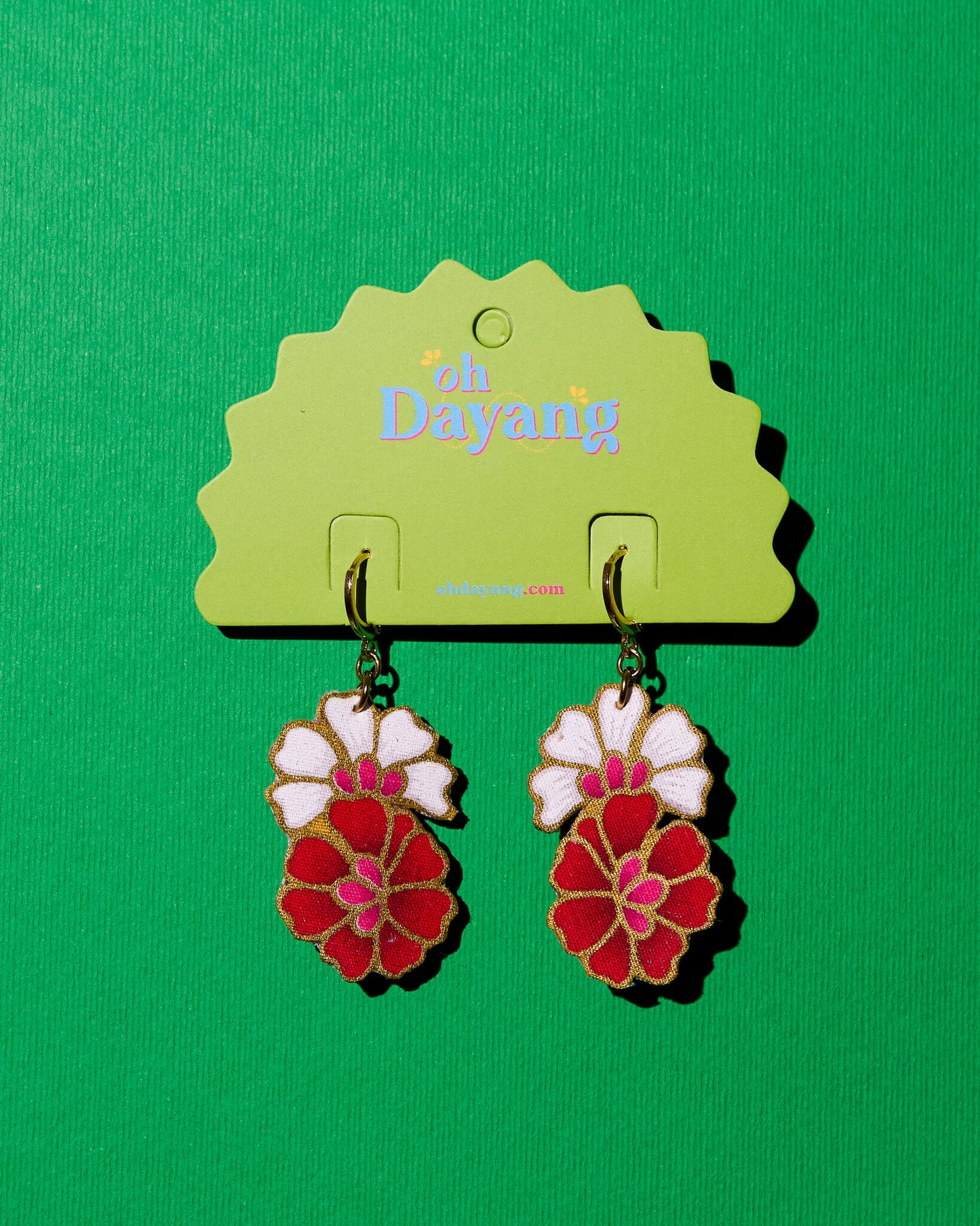 Isara Batik Huggies Earrings