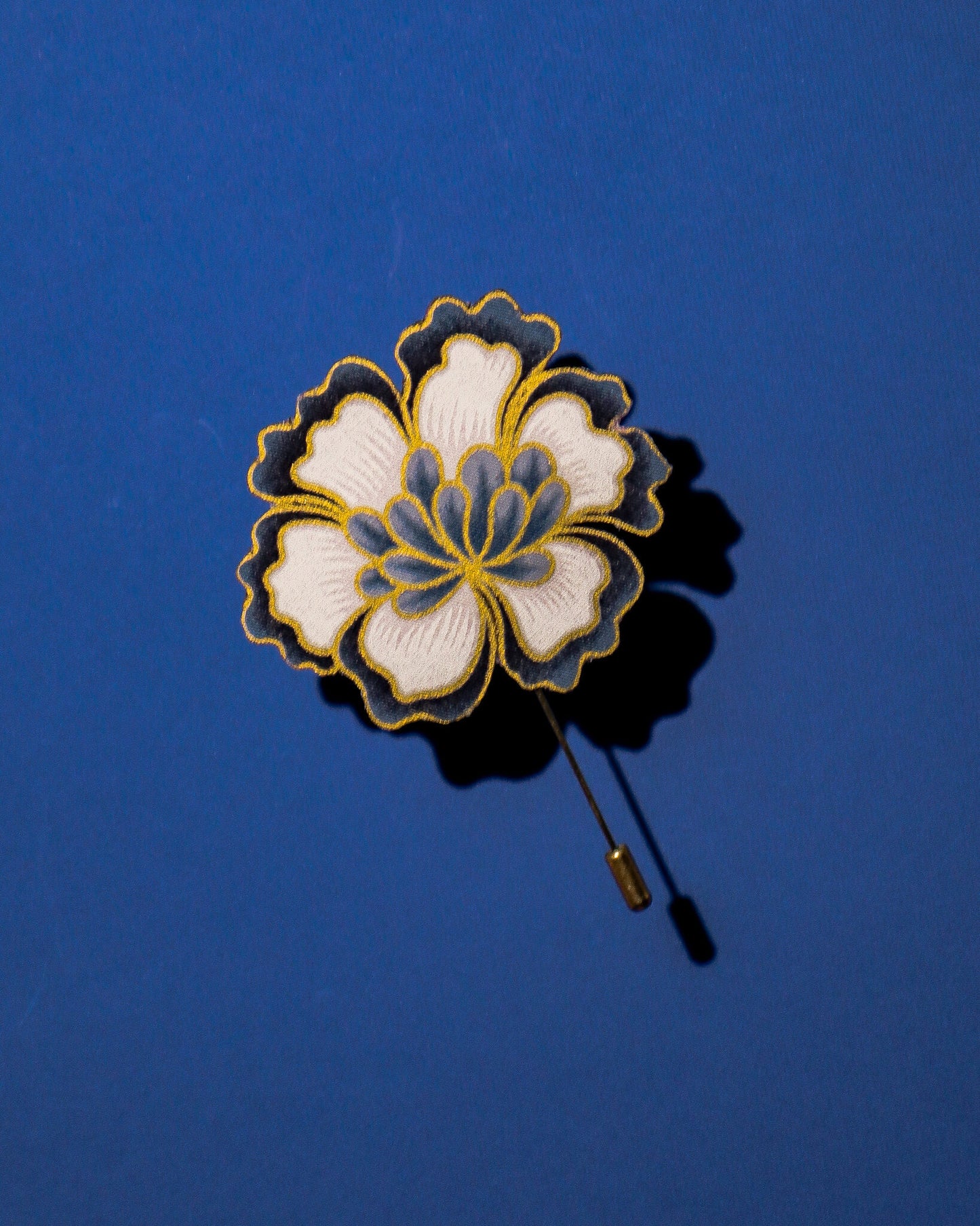 Indah Bloom Batik Lapel Pin
