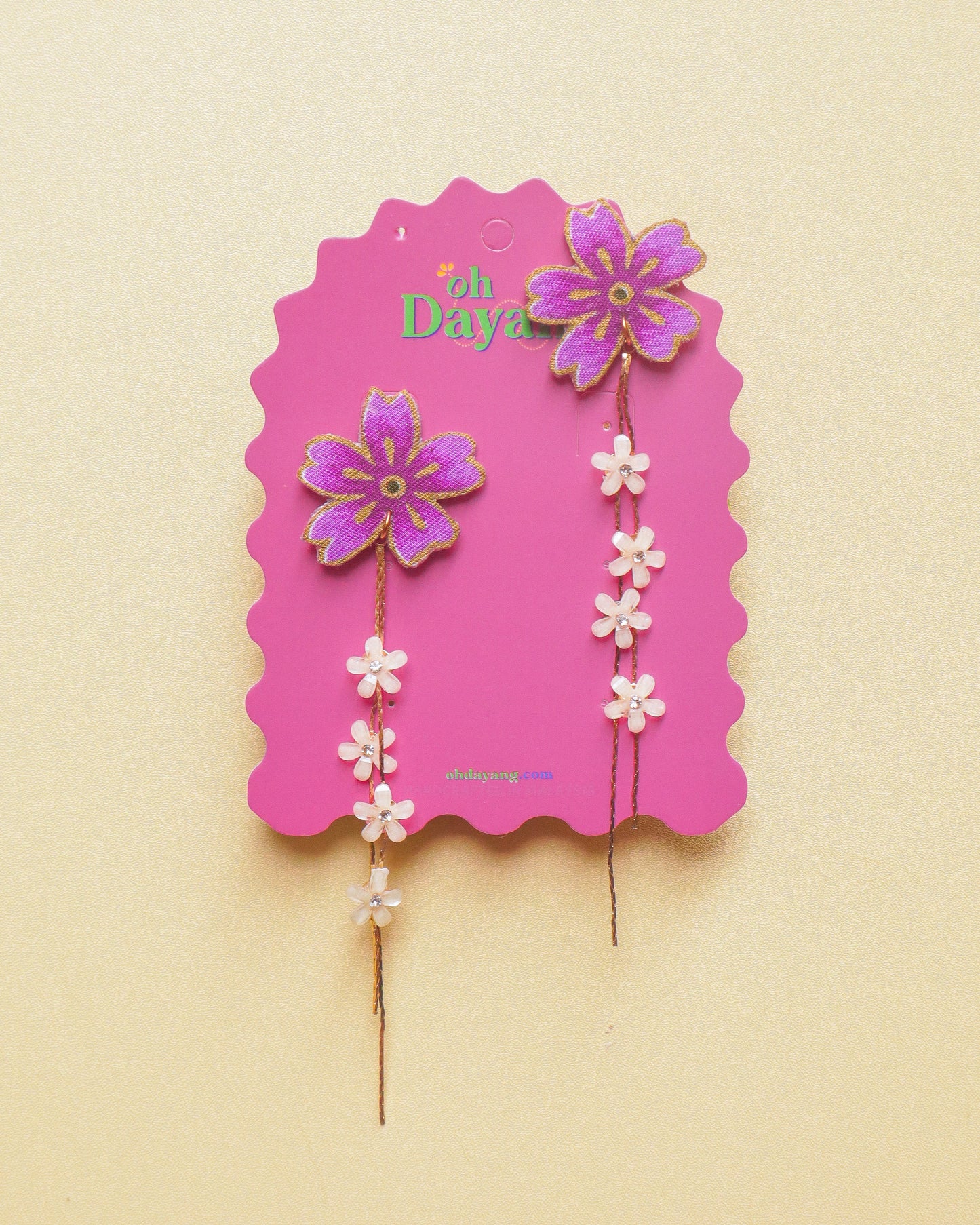 Kaira Dangle Stud Earrings