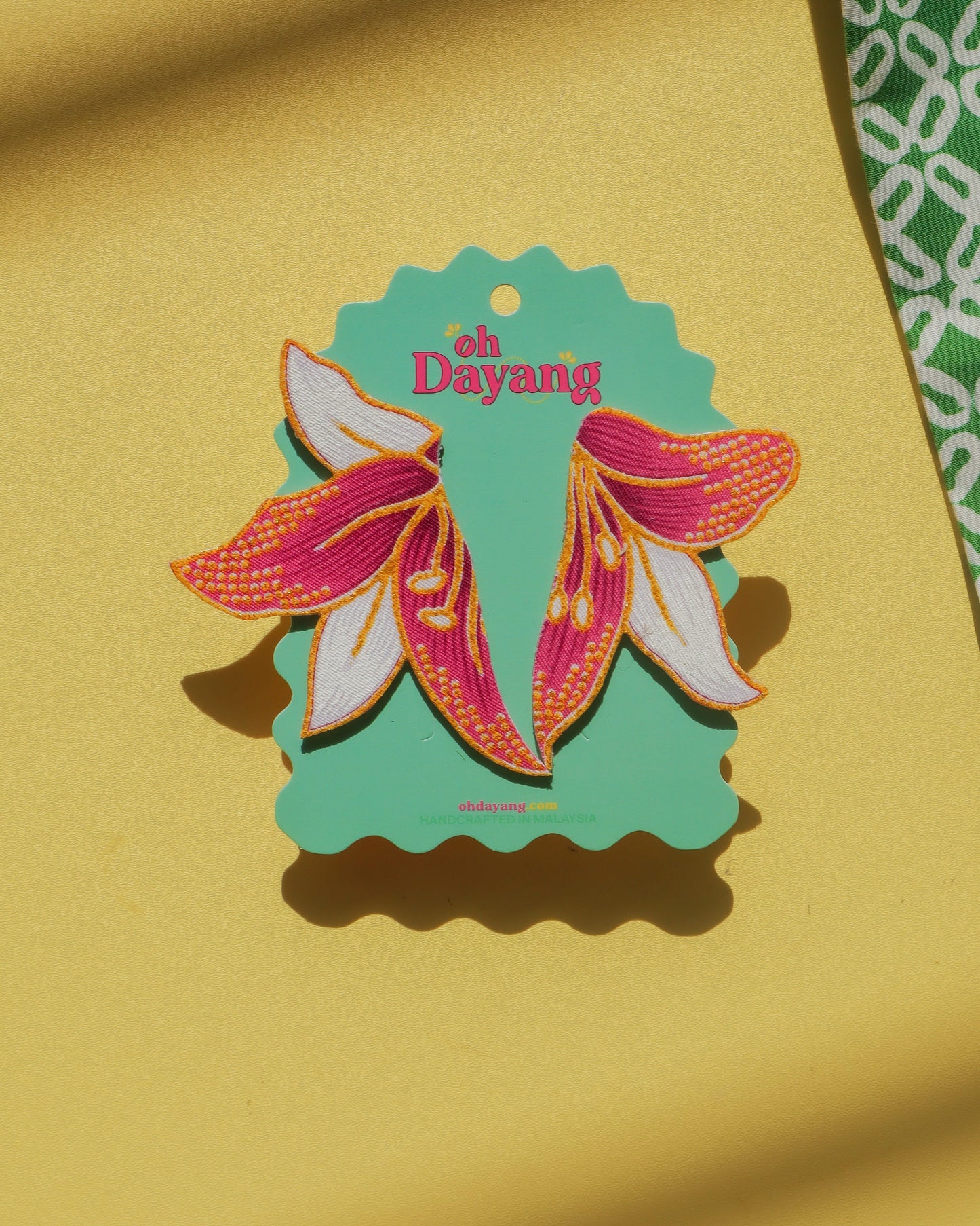 Lily Aruna Batik Stud Earrings