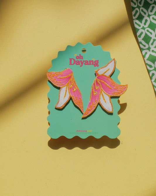 Lily Lunara Batik Stud Earrings