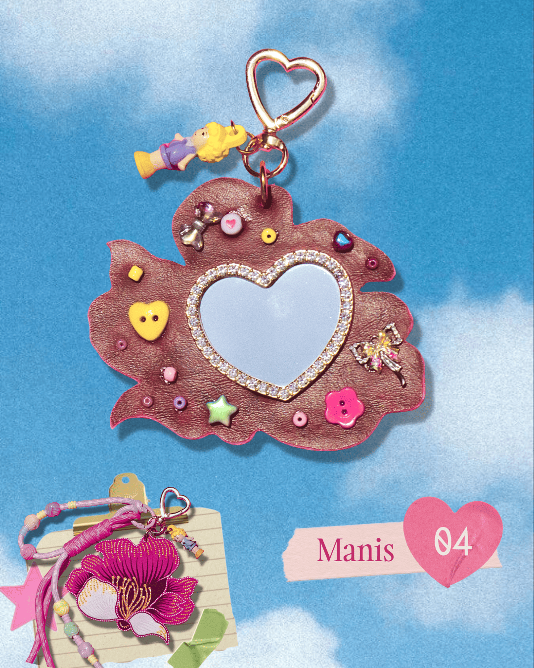 Mama & Maryam: Manis Batik Bag Charm