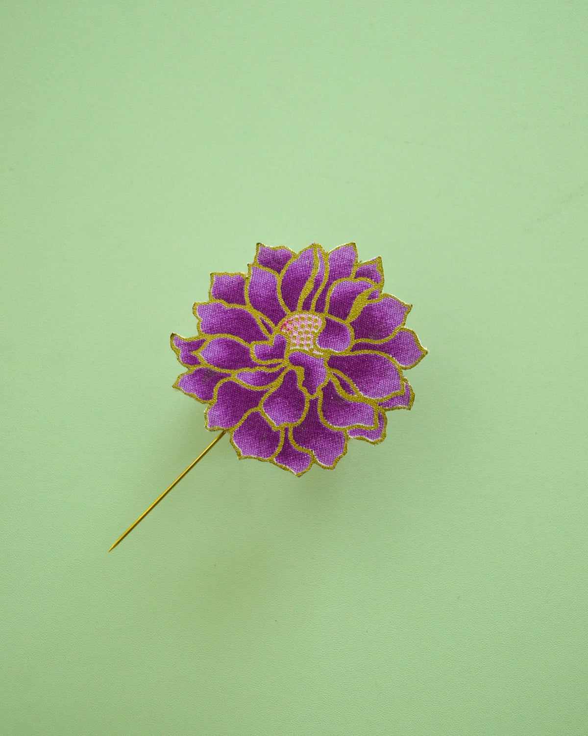 Mira Batik Lapel Pin