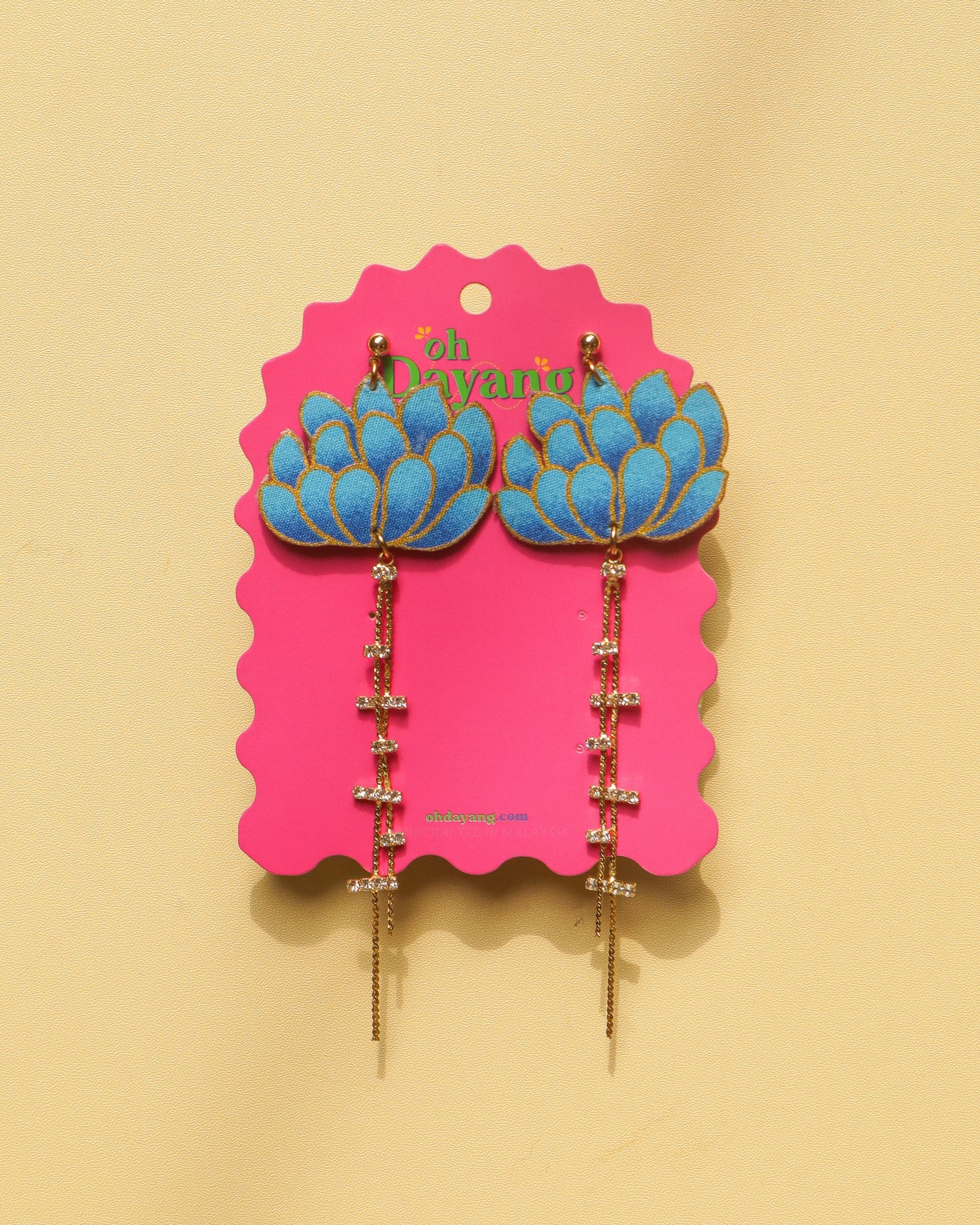 Nia Dangle Hook Earrings