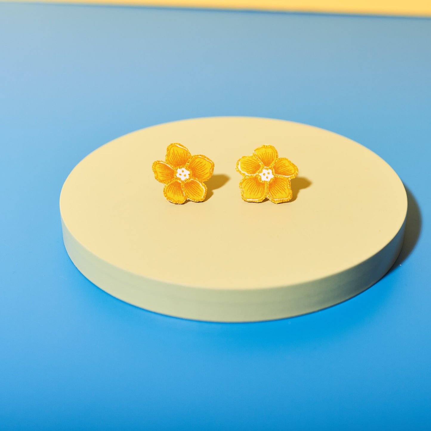 Baby Blooms Batik Earrings