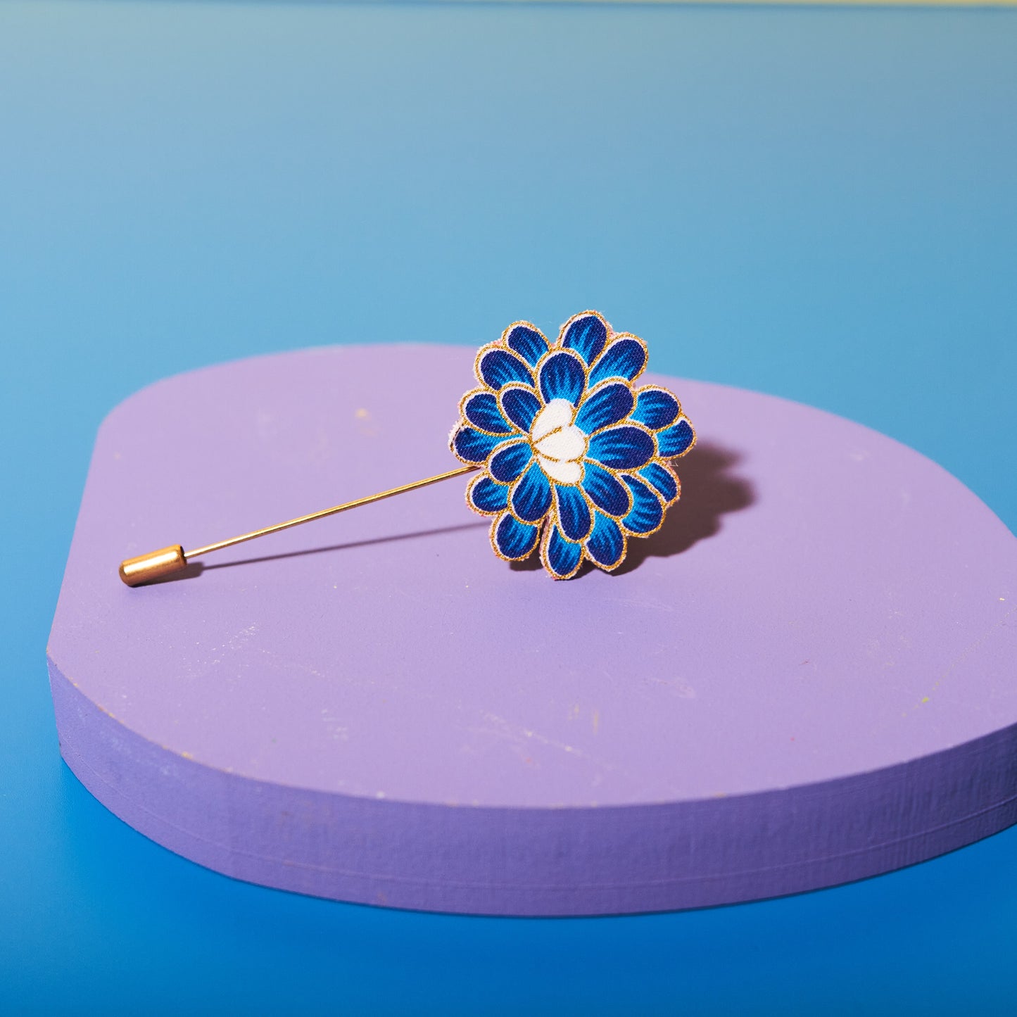Blossom Bunga Batik Pin