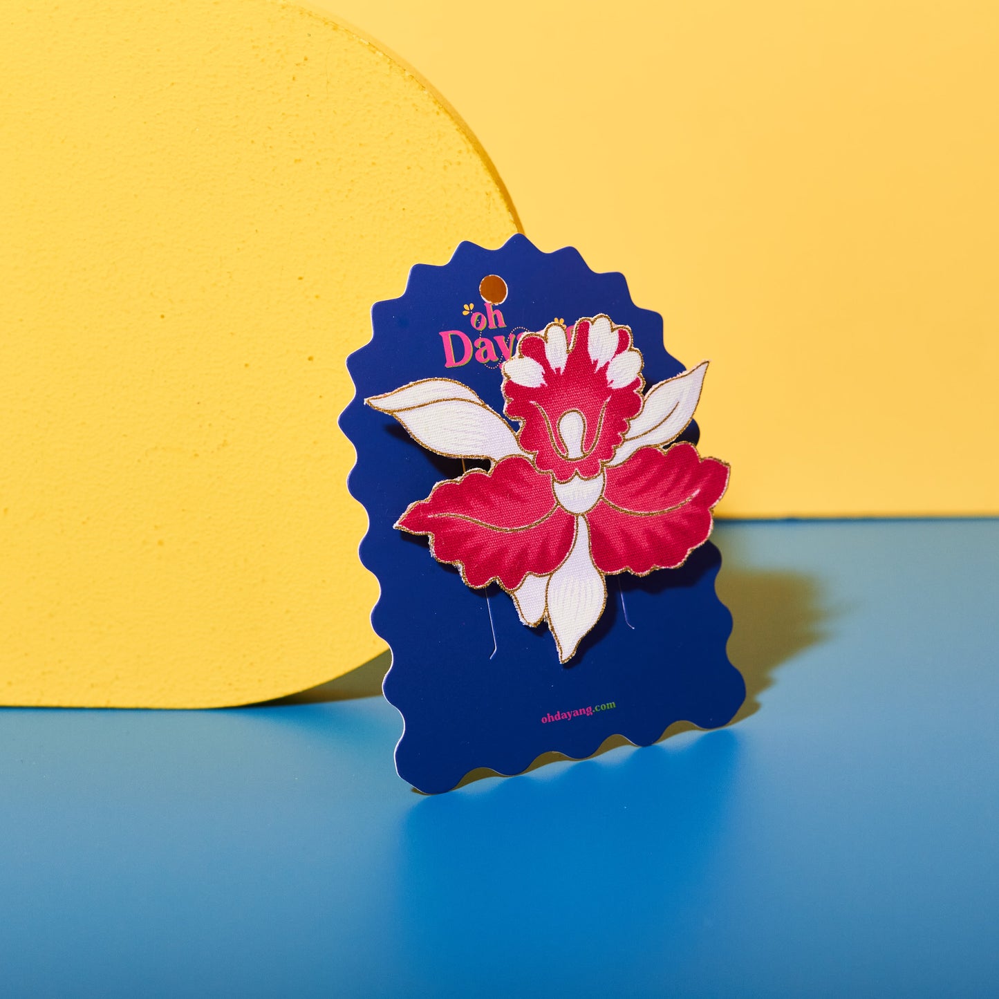 Mariposa Batik Brooch