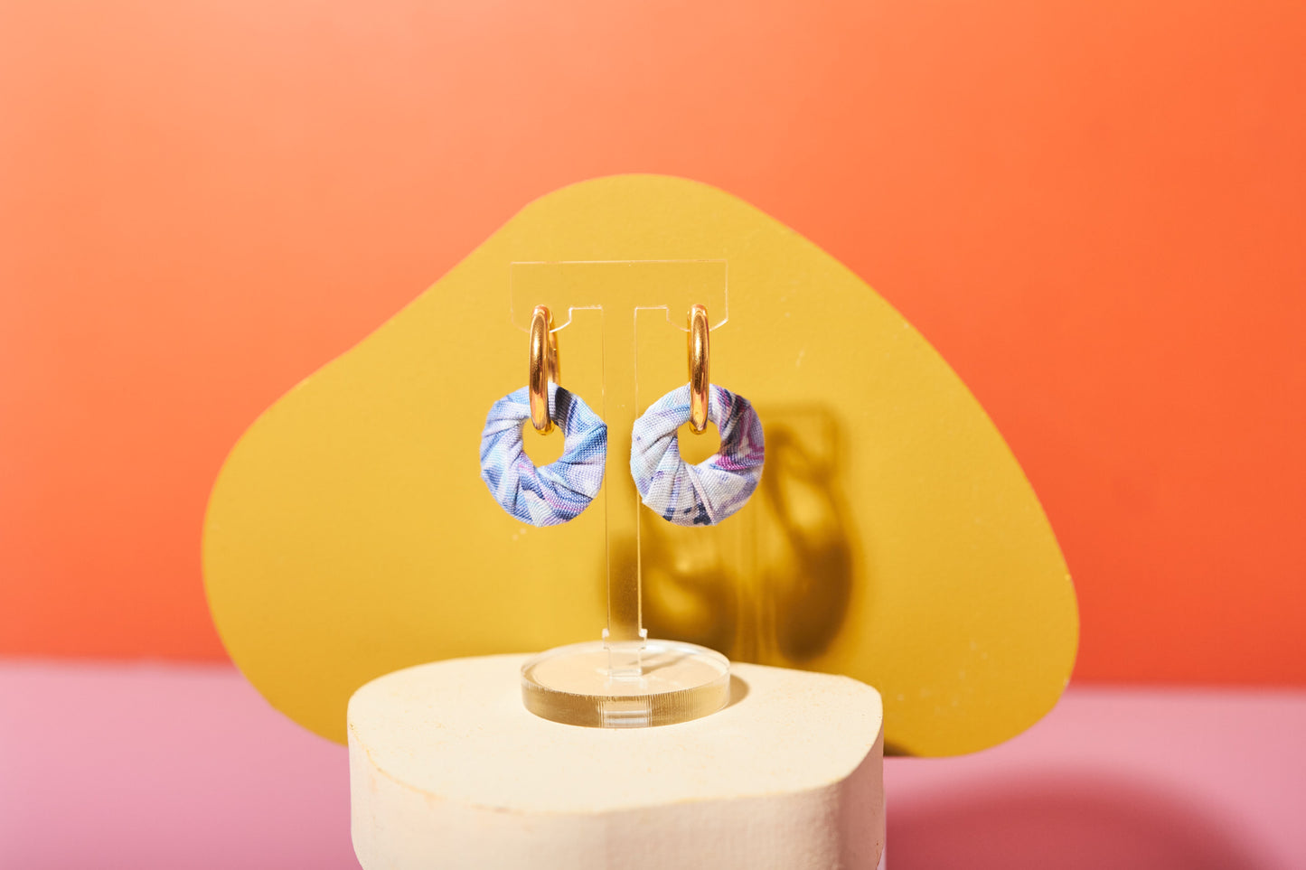 Huggies with Batik Loops