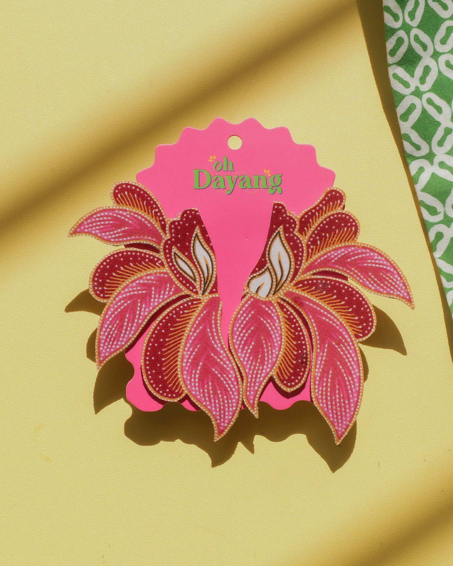 Santara Batik Stud Earrings