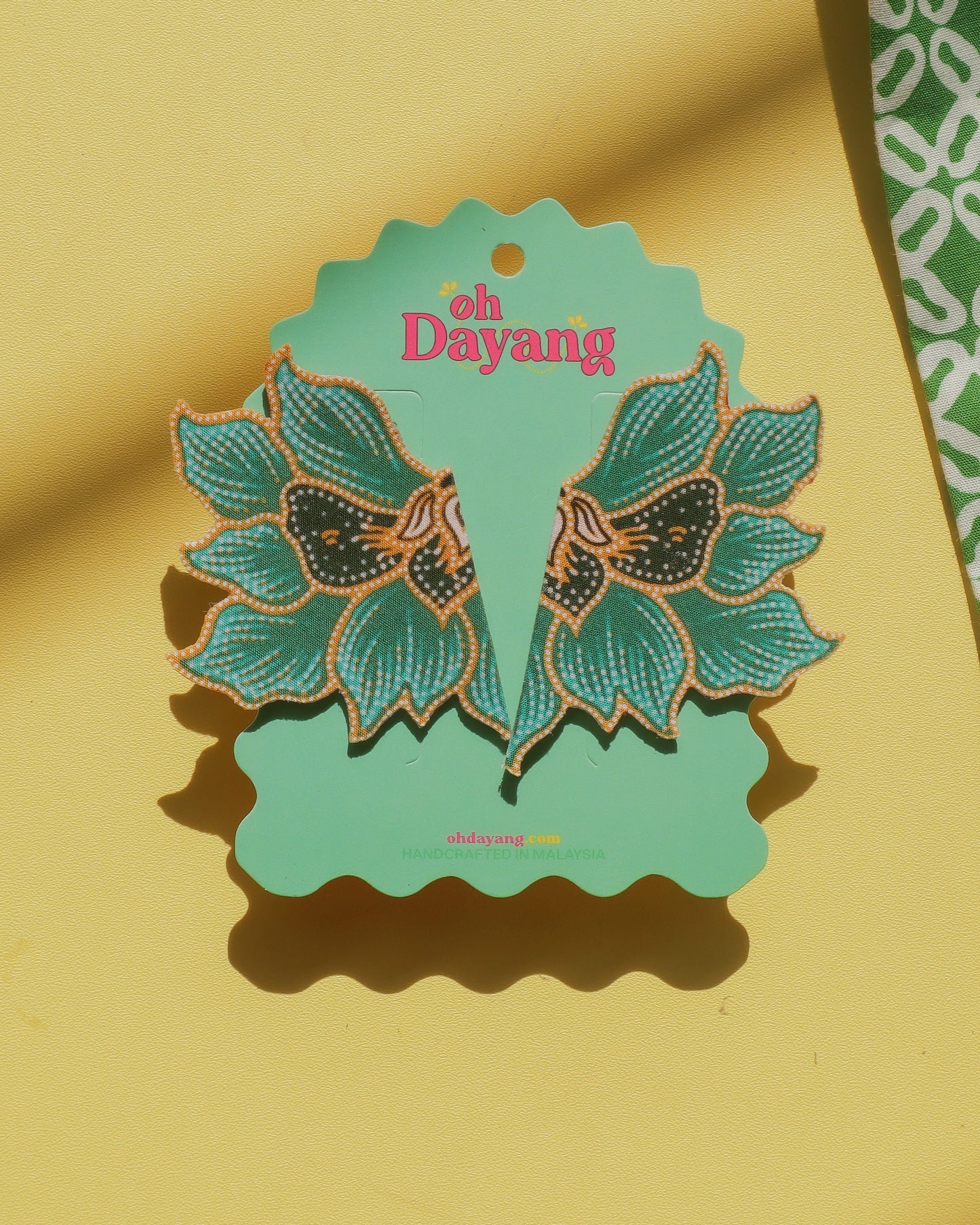 Seindra Batik Stud Earrings