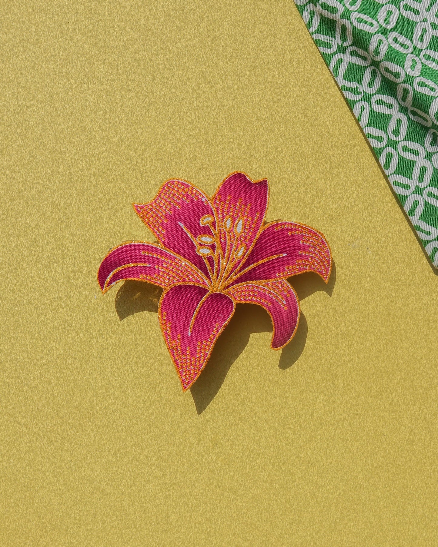 Seri Bakung Batik French Barrette