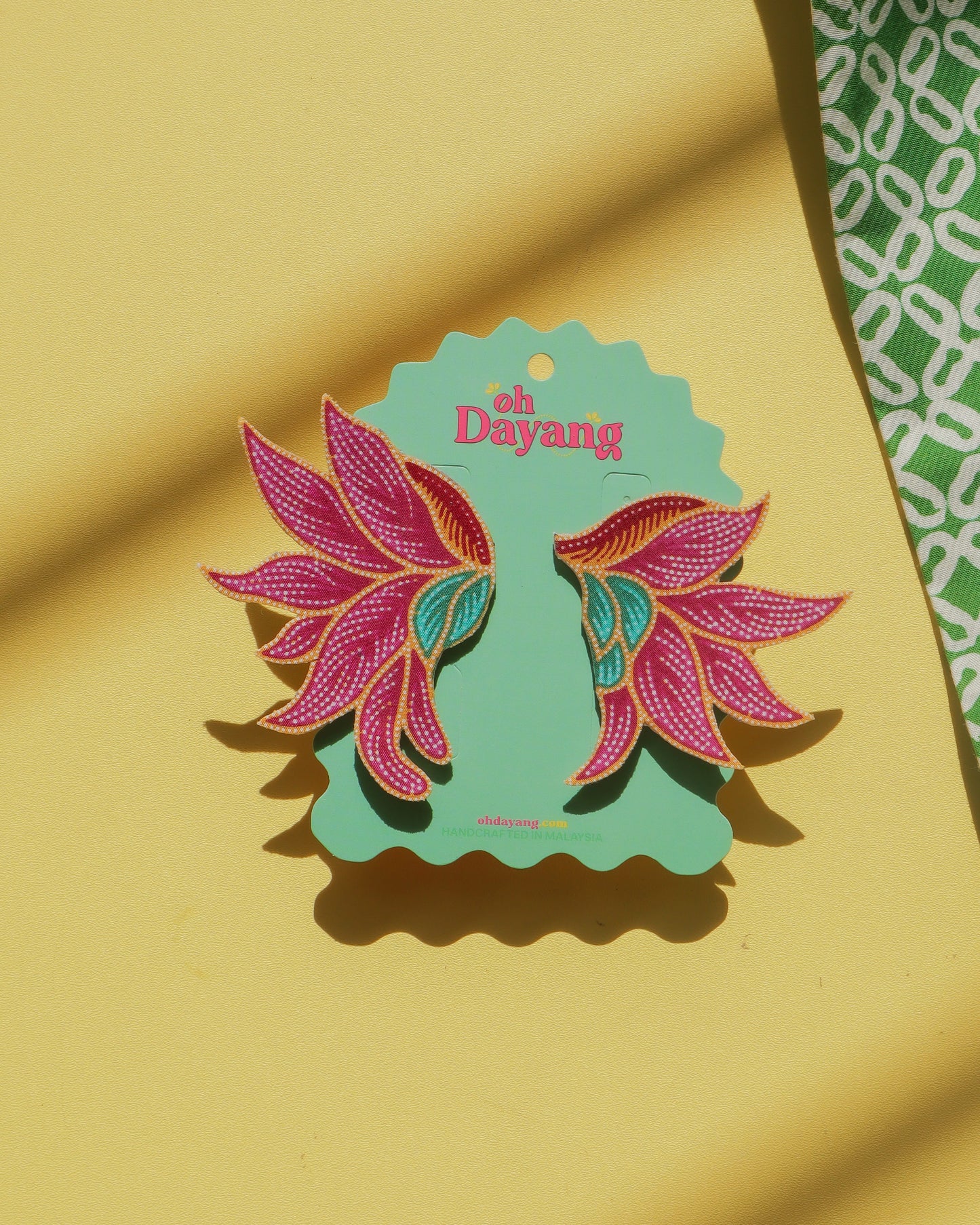 Surya Batik Stud Earrings