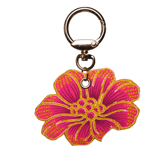 Delima Bunga Batik Bag Charm