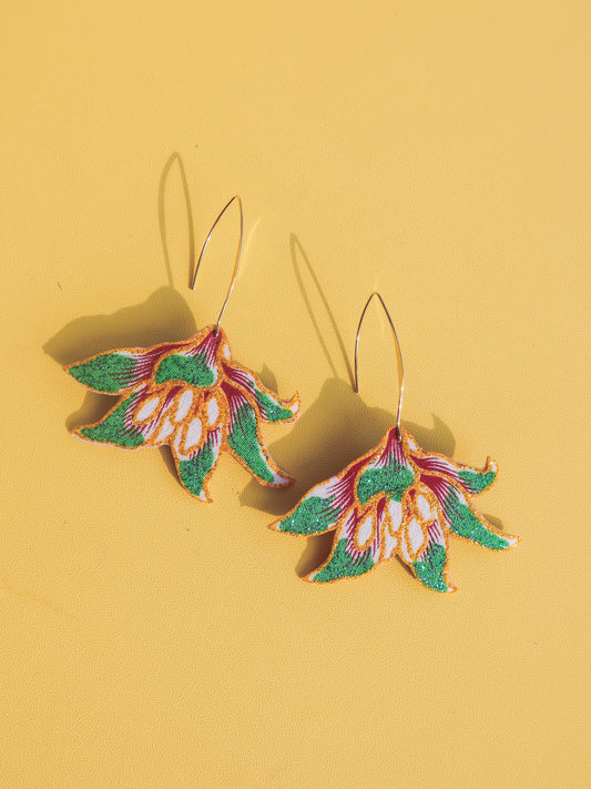 Fenix Bunga Hook Earrings
