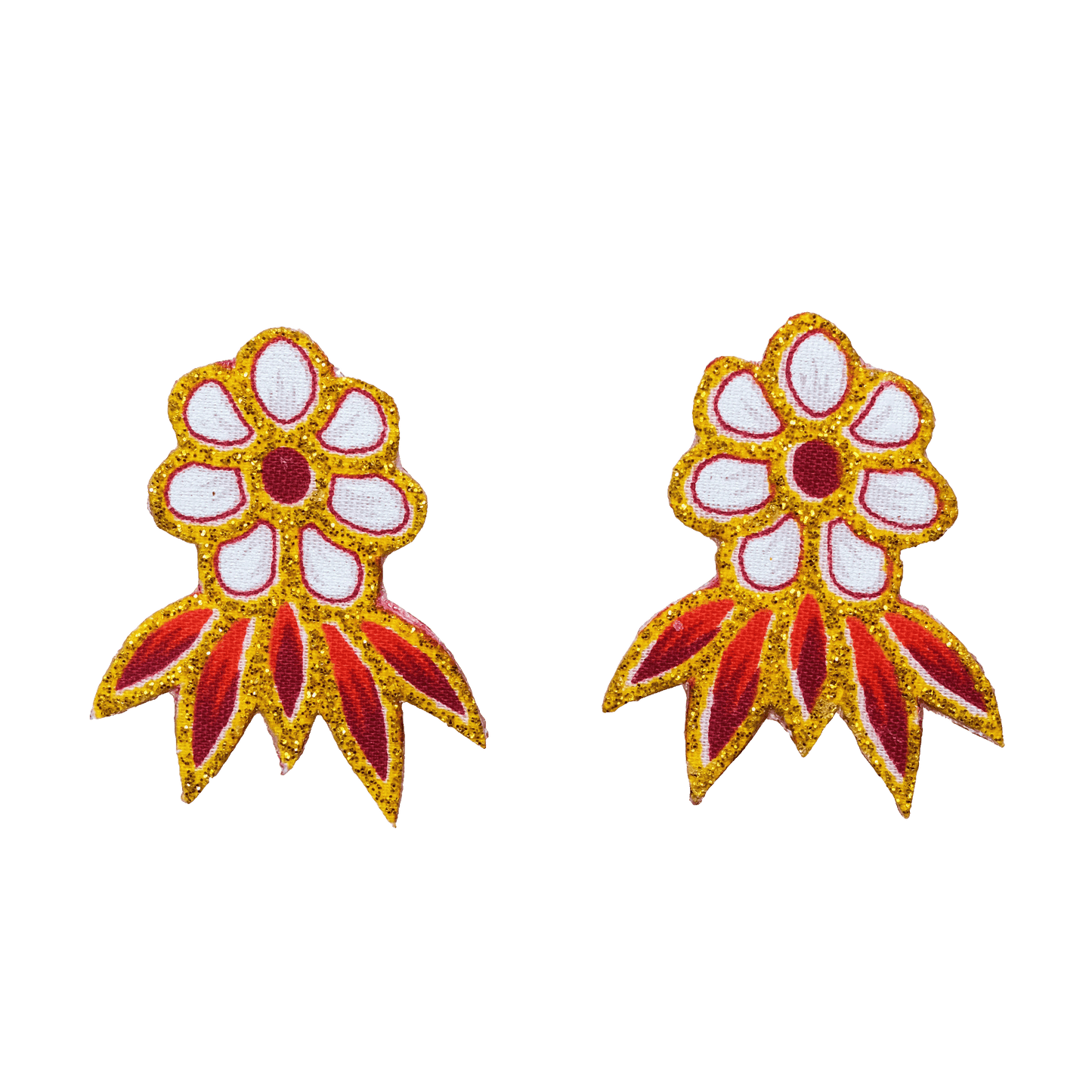 Kemilau Batik Stud Earrings