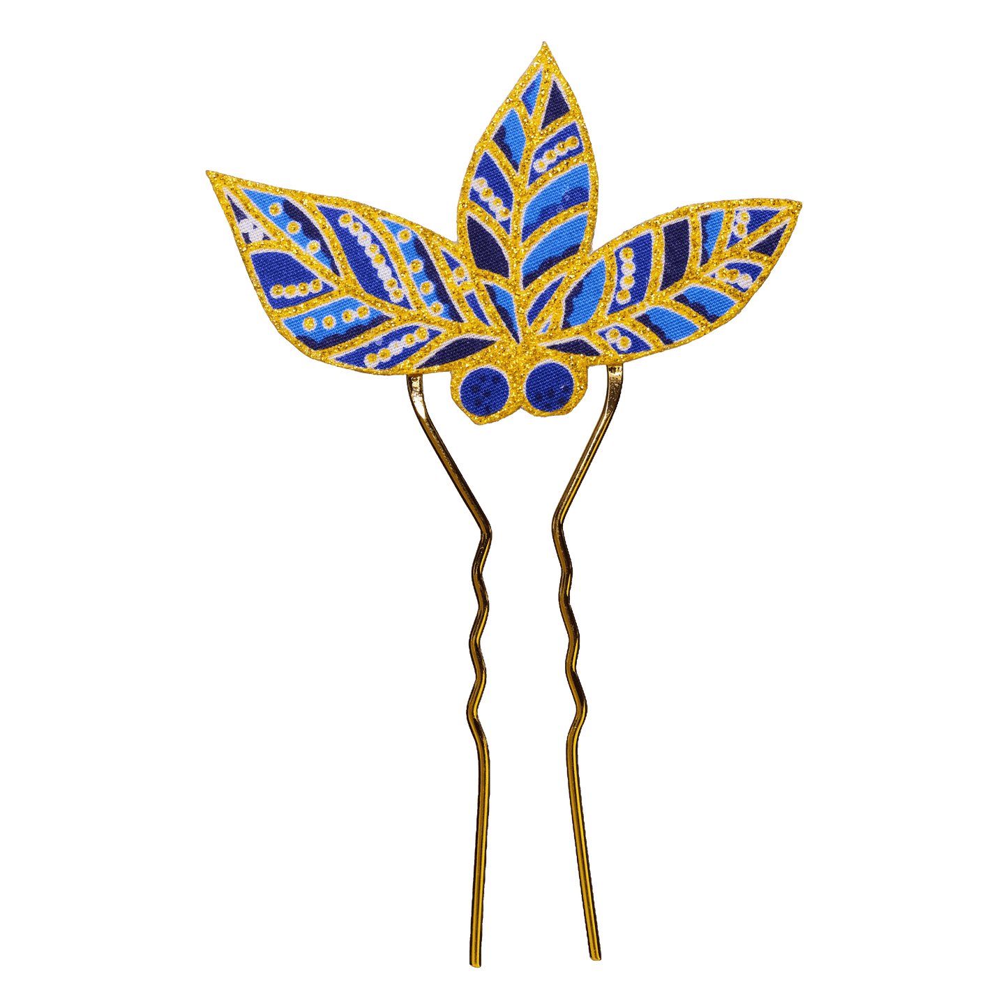 Luruh Emas Batik Hair Comb Pin