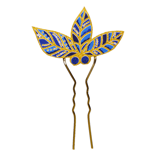 Luruh Emas Batik Hair Comb Pin