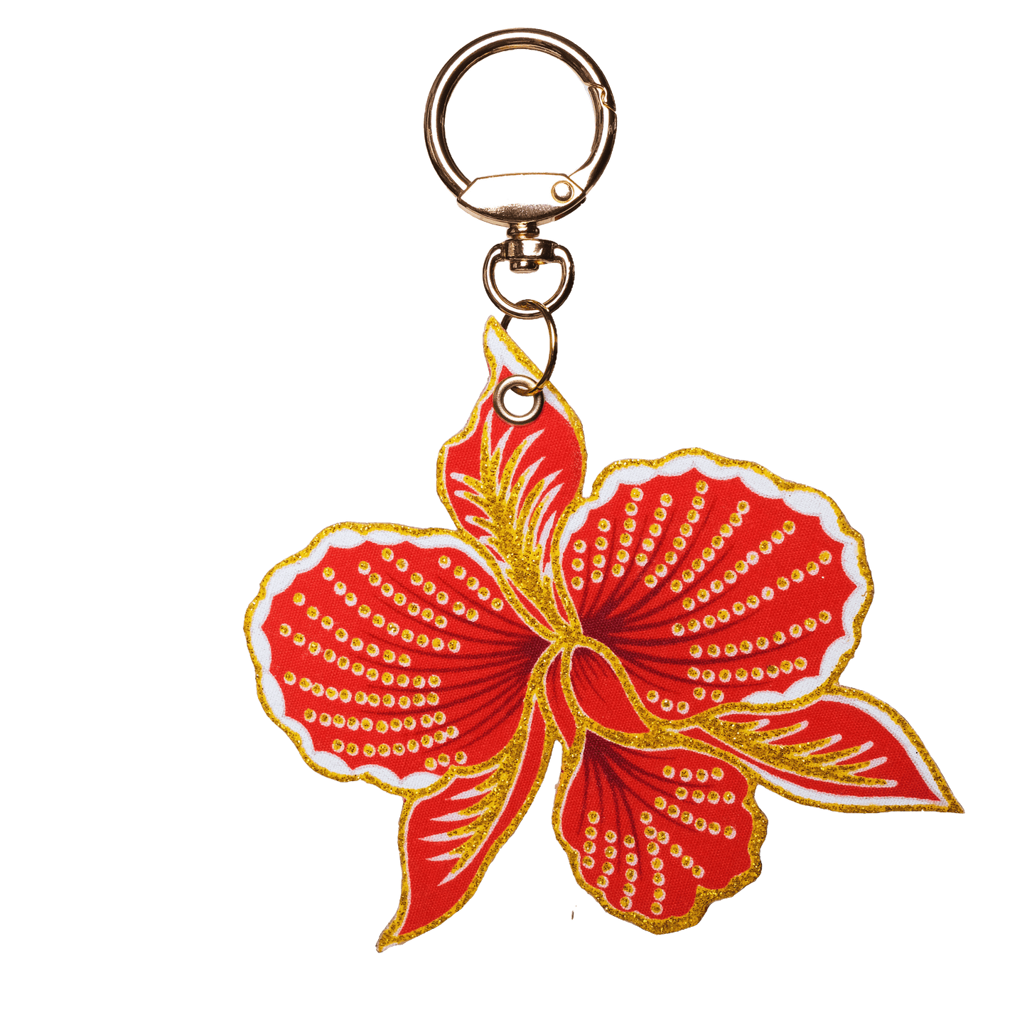 Orked Kencana Bunga Batik Bag Charm