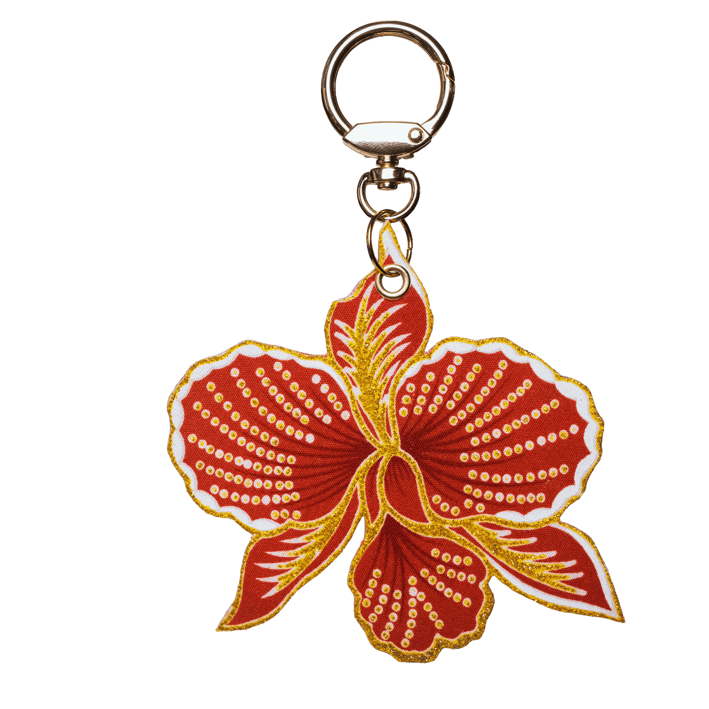Orked Kencana Bunga Batik Bag Charm