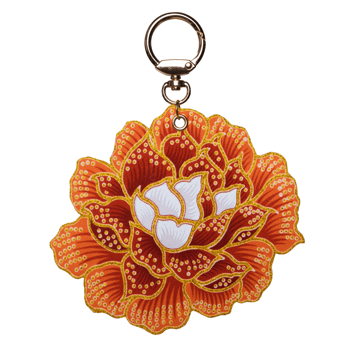 Suria Bunga Batik Bag Charm