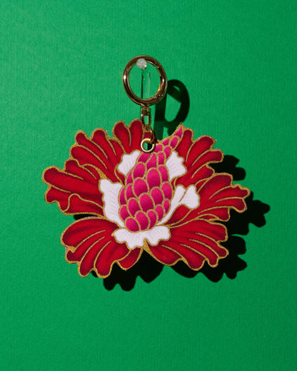 Kantan Senja Bunga Batik Bag Charm