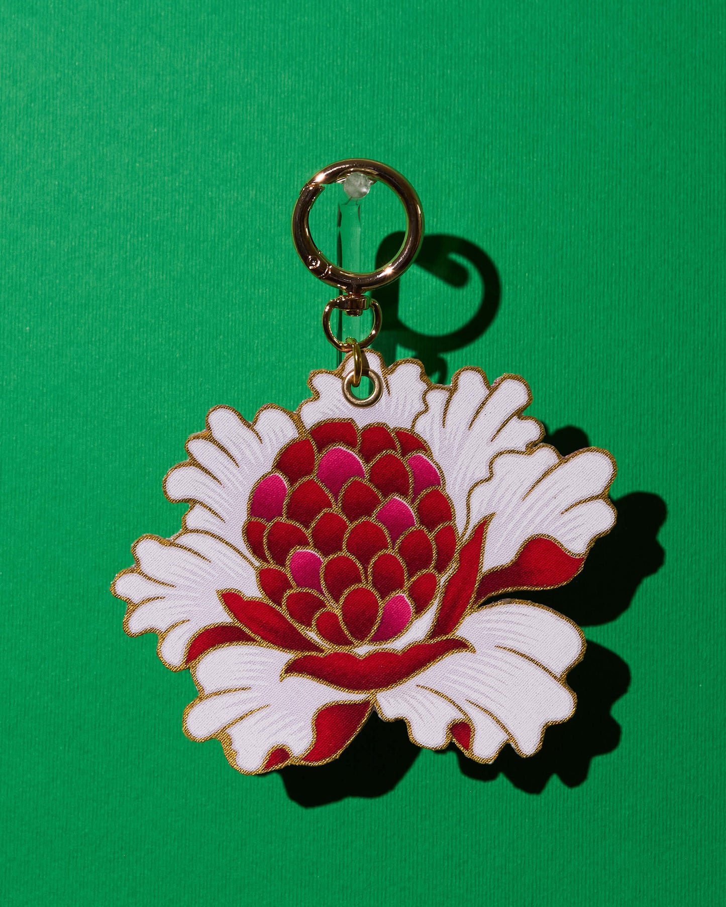 Seri Kantan Bunga Batik Bag Charm