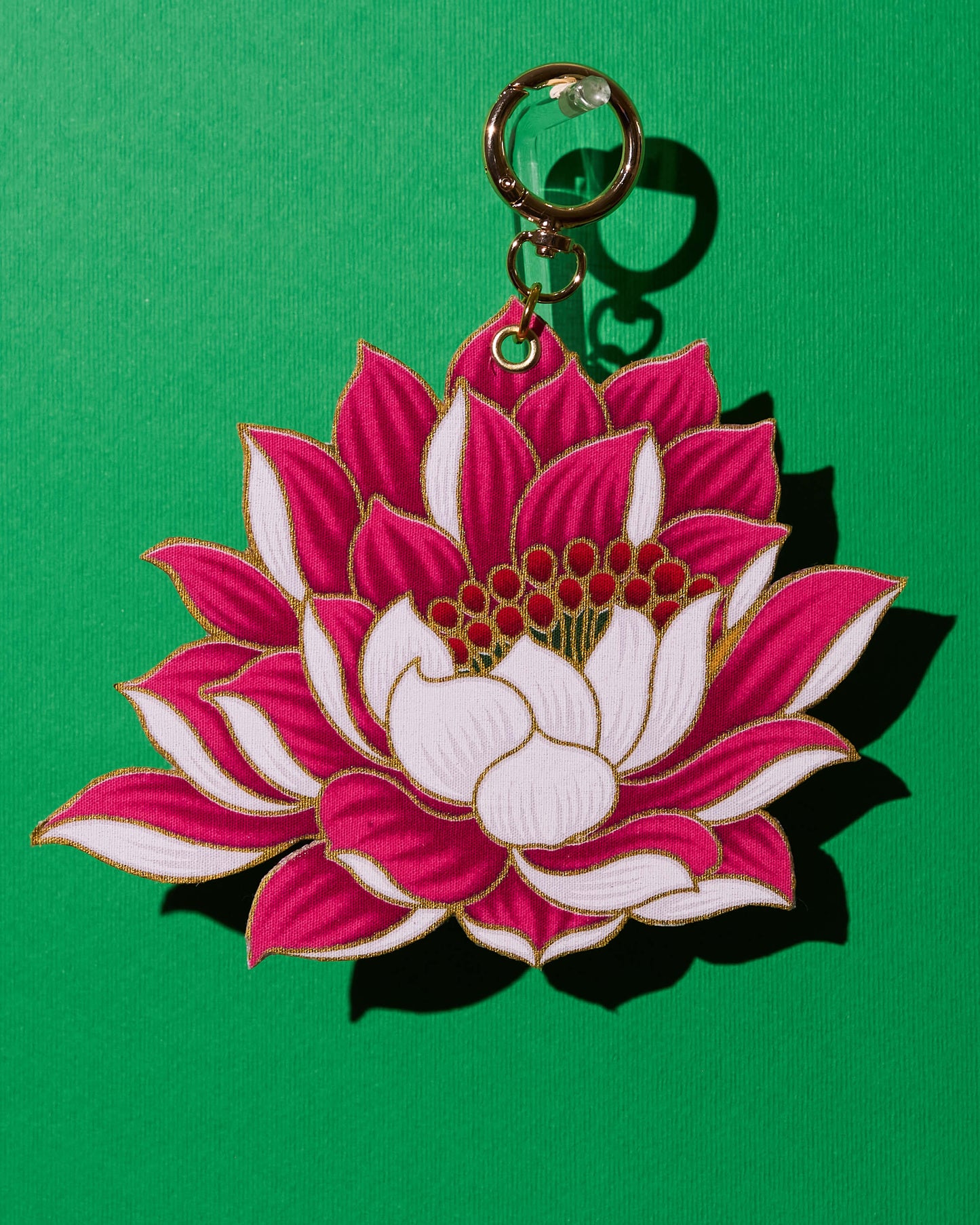 Seroja Large Bunga Batik Bag Charm
