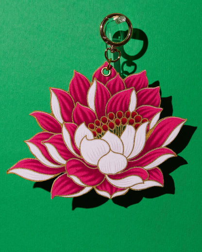 Seroja Large Bunga Batik Bag Charm