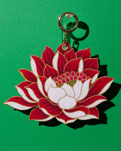 Seroja Large Bunga Batik Bag Charm