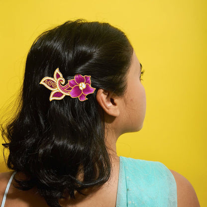 Inaya Bunga Batik Hair Clip