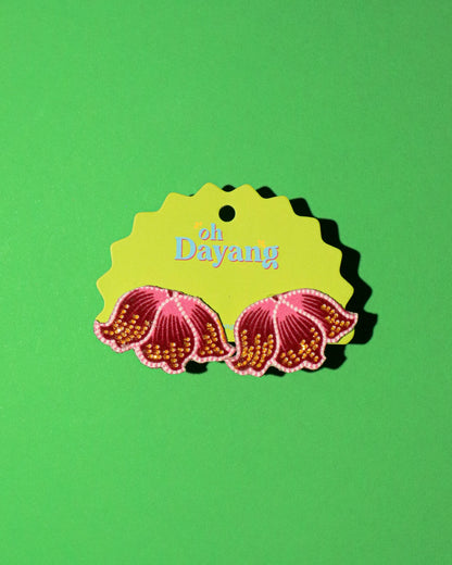 Little Wings Batik Stud Earrings