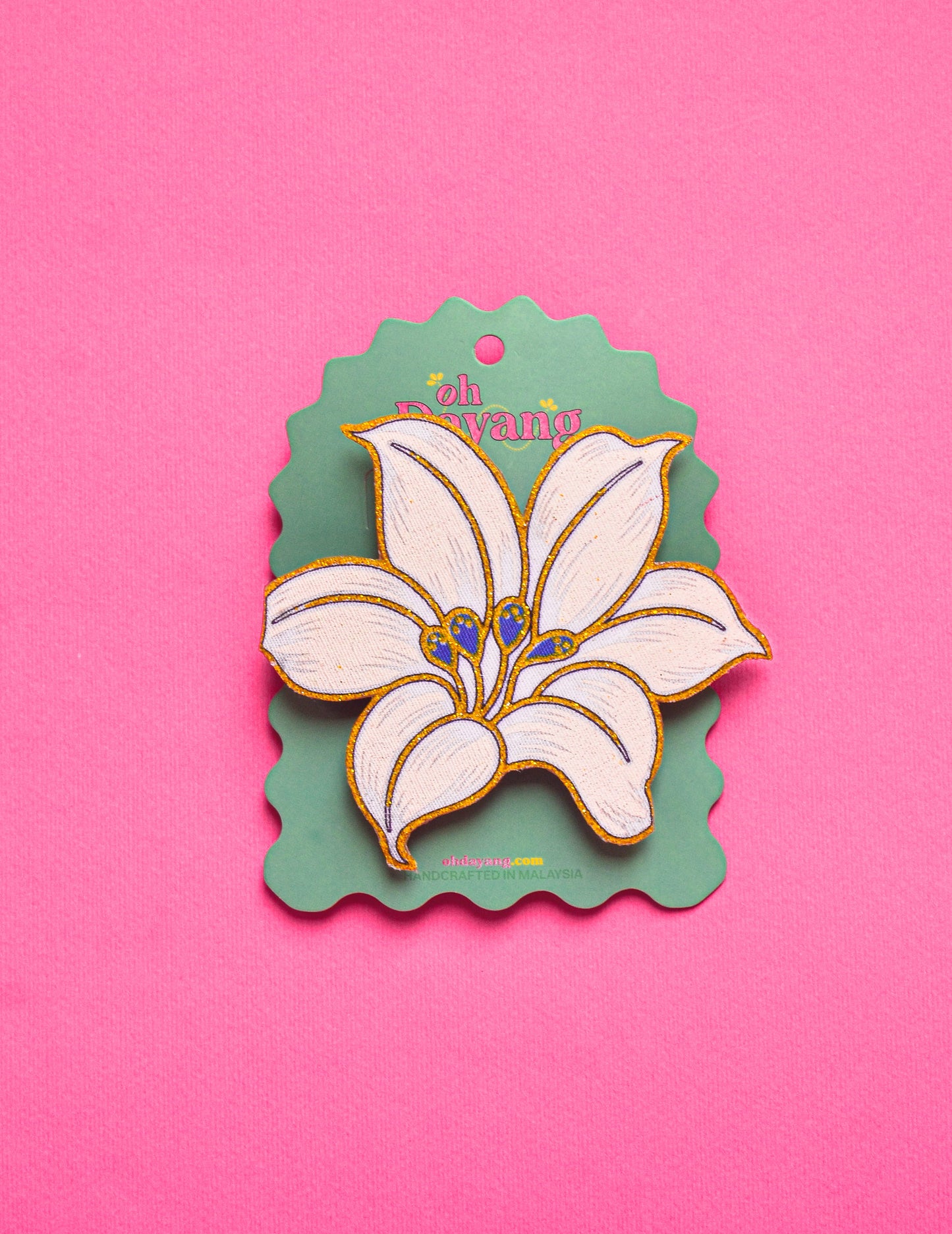 Batik French Barrette