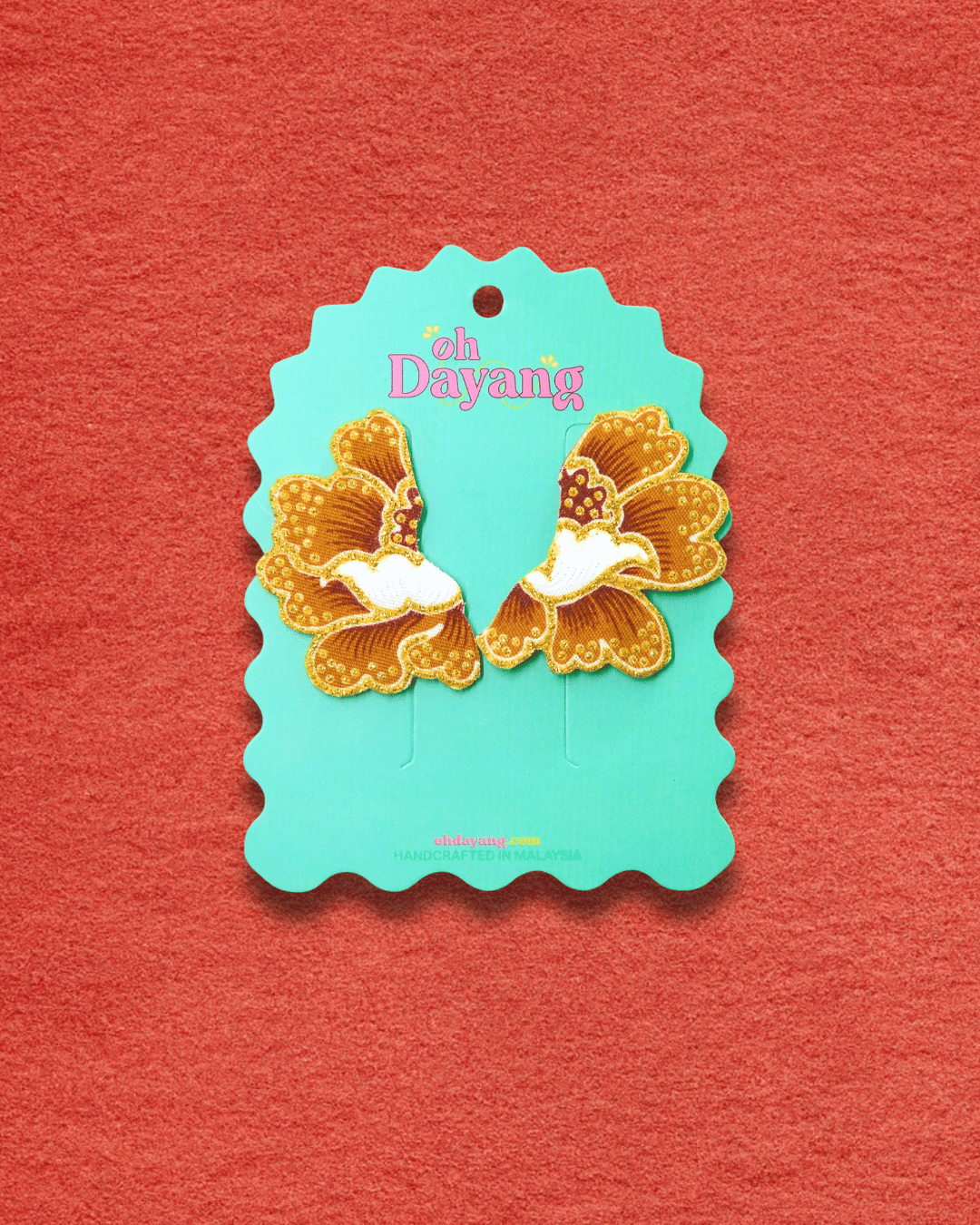 Amaya Batik Stud Earrings