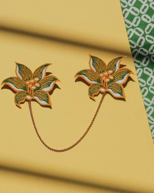 Arjuna Batik Kerongsang Chain