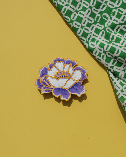 Asmara Batik Brooch