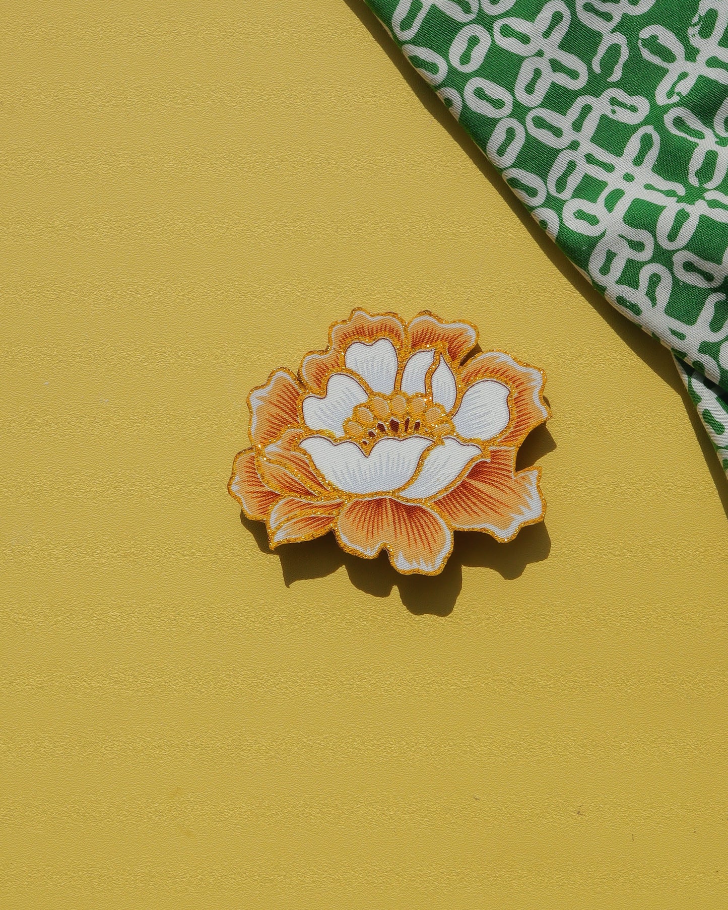Asmara Batik Brooch