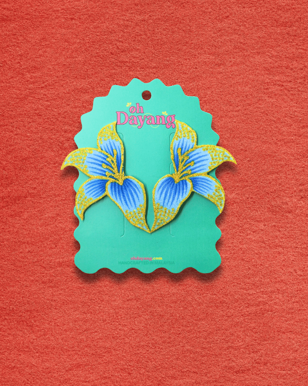 Clara Batik Stud Earrings