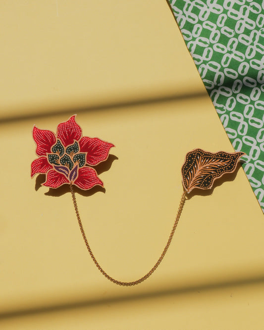 Candra Batik Kerongsang Chain