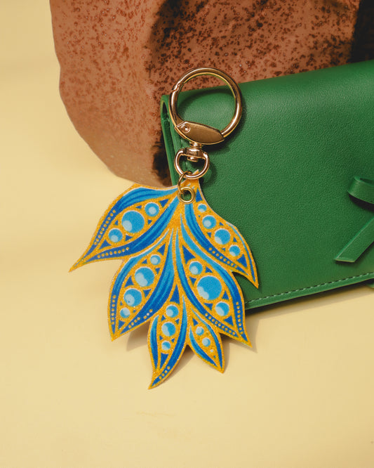 Cascadia Small Batik Bag Charm