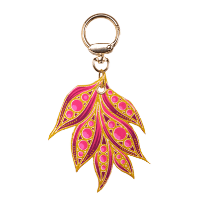 Cascadia Small Batik Bag Charm