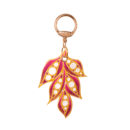 Cascadia Small Batik Bag Charm